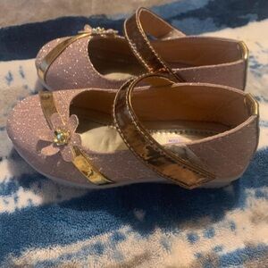 Girls' Pink and Purple Sandals
